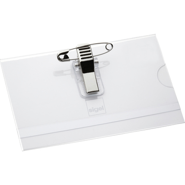 SIGEL Porte-nom ZB200 54x90mm 50 pcs.