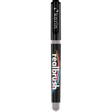KARIN Real Brush Pen 0.4mm 33Z435 Pigment, gris chaud 2