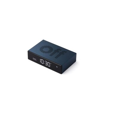 Lexon Digital Alarm Clock Flip Premium Dark Blue