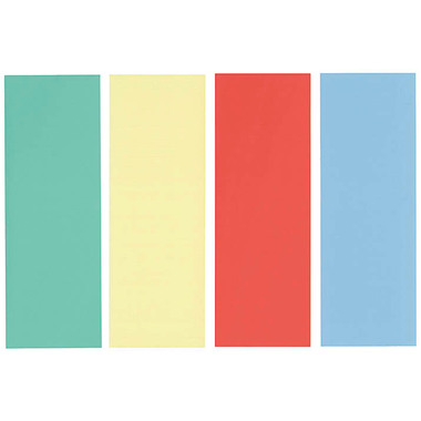 BIELLA Bandes de signalisation 7cm 19015805U bleu, 50x145mm 25 pcs.