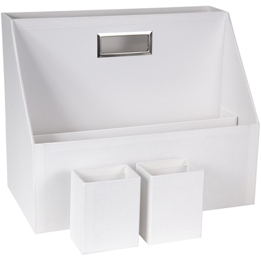 BIGSO BOX OF SWEDEN Desk Organizer Hurry 15753700 bianco