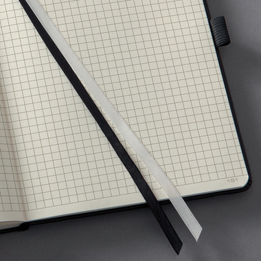 CONCEPTUM Notizbuch 213x295x20mm CO111 5mm, kariert schwarz