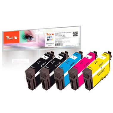 Peach Combi Pack Plus, compatible with Epson T1636, T163