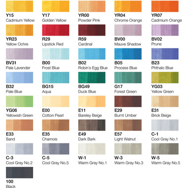 COPIC Marker Ciao 22075715 36 pcs. Set Manga