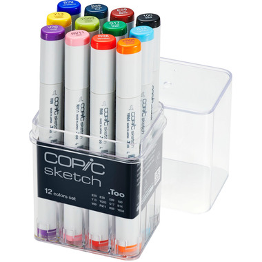 COPIC Marker Sketch 2107502 Set, 12 pcs.