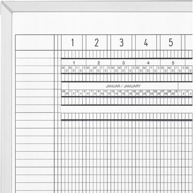 MAGNETOPLAN Planer p. Vacanze/Attività 3707155 7 giorn. 60 col. 2000x750mm