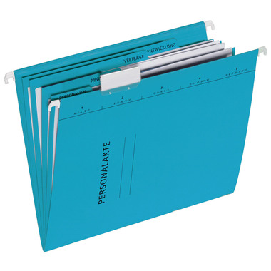 PAGNA Hängemappe Personal 5-teilig 44105-02 blau