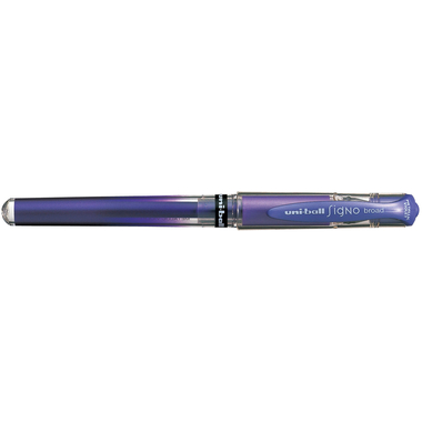UNI-BALL Signo Broad 1mm UM-153MET violett-metallic
