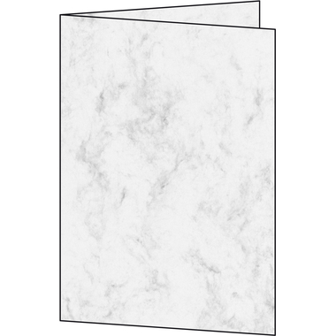 SIGEL Cartoline A5 DC503 grigio, 185g 25 pezzi