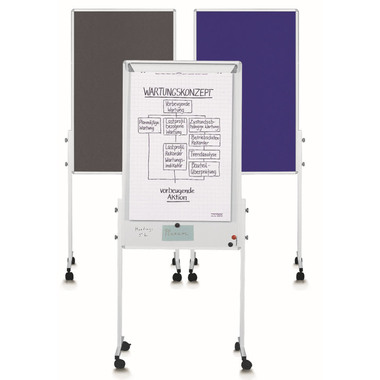 MAGNETOPLAN Universal Board Feltro grigio 11112101 750x1200mm