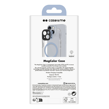 Coque compatible MagSafe pour iPhone 15 | case&me