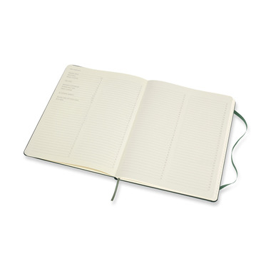 MOLESKINE Notizbuch Pro 25x1,5x19cm 620817 waldgrün, 192 Seiten