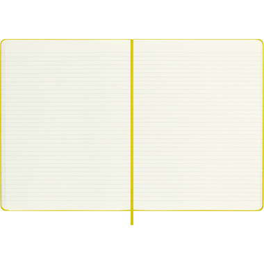 MOLESKINE Notizbuch Color 25x19cm 56598853056 gelb, liniert, 192 Blatt, HC