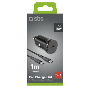 PD car charger kit and USB-C cable | SBS