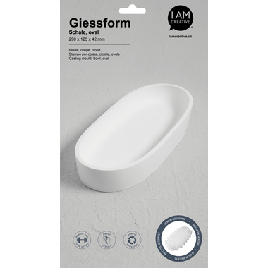 I AM CREATIVE Stampo in silicone 1704.22 Ciotola ovale