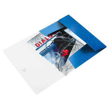 LEITZ Dossier de coll. WOW A4 45990036 bleu 150 feuilles
