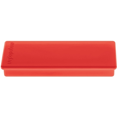 MAGNETOPLAN Supp. Calamita Rettang. 1665106 rosso 10 pezzi