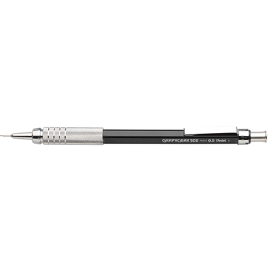 PENTEL Porte-mines Graph 0,5mm PG525-AX noir
