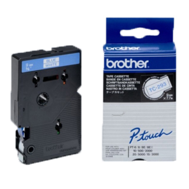 PTOUCH Band, laminiert blau/weiss TC-293 PT-3000 9 mm