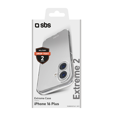 Coque Extreme pour iPhone 16 Plus, avec test de chute de 2 mètres | SBS