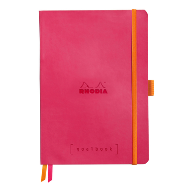 RHODIA Goalbook Taccuino A5 117581C Softcover lampone 240 f.