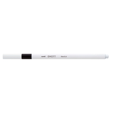 UNI-BALL Fineliner Emott 0.4mm PEM-SY_21_BLACK nero