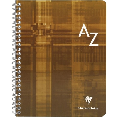 CLAIREFONTAINE Carnet spirale ass. A5 8549 5mm 90 feuilles