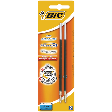 BIC Mine f. Atlantis Premium 0.4mm 892409 blau 2 Stück