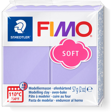 FIMO Pâte à modeler Effect 57g 8020-605 pastel lilas