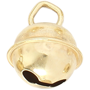 I AM CREATIVE Glöckchen 11mm 1521.11 gold, mit Öse 10 Stück