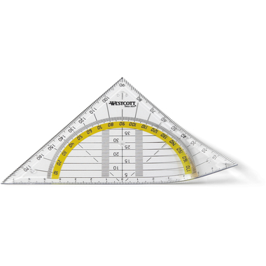 WESTCOTT Geodreieck 14cm E10132 BP