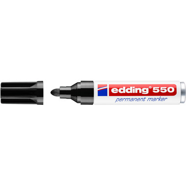 EDDING Permanent Marker 550 3-4mm 550-1 schwarz