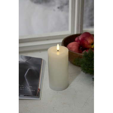 STAR TRADING Candela a LED Flamme 17.5cm 12.061-42 1 bianco