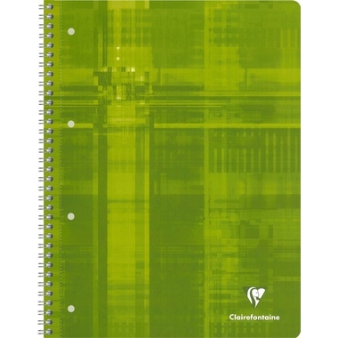 CLAIREFONTAINE Carnet spirale Studium A4 8256 ligné, ass. 80 feuilles