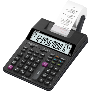 CASIO Tischrechner druckend HR-150RCE 12-stellig schwarz