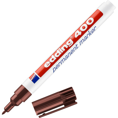 EDDING Permanent Marker 400 1mm 400-7 marrone