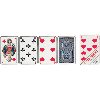 AGMÜLLER Jasskarten Piquet Opti 57x89mm 1002638 36 Karten