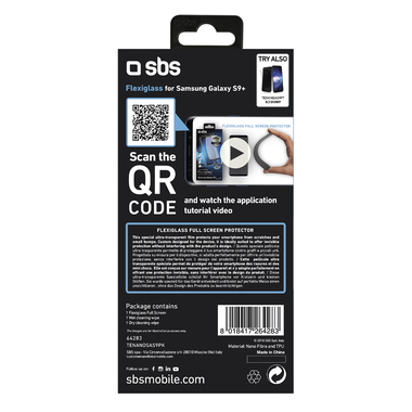 Ultra-resistant protective glass for Samsung Galaxy S9+