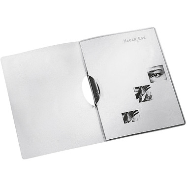 LEITZ Color Clip schwarz A4 41750095 transparent