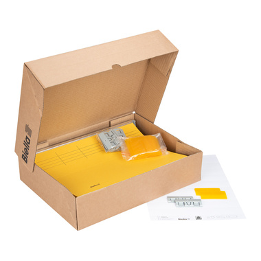 BIELLA Hängemappen-Set A4 27125520U gelb 32x25cm 25 Stück