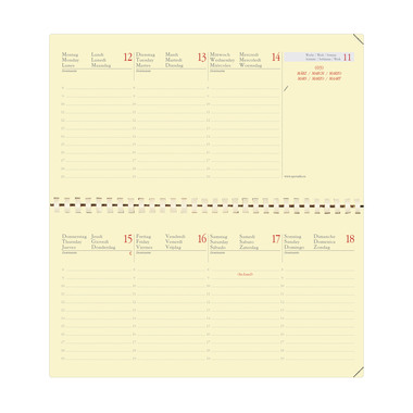 CONCEPTUM Notizbuch 213x295x20mm CO110 blanko schwarz