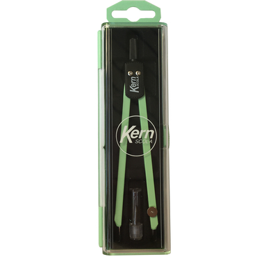 KERN Zirkel SCOLA pastell 13.5cm 470 300mm, grün
