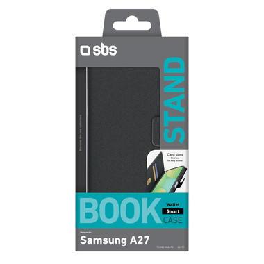 Cover a libro nera per Samsung A27 | SBS