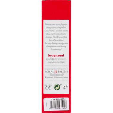 BRUYNZEEL Schulfarbstift Super 3.3mm 60516951 himmelblau