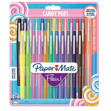 PAPERMATE Faserschreiber Flair M 1985617 24 Stück ass. Candy Pop