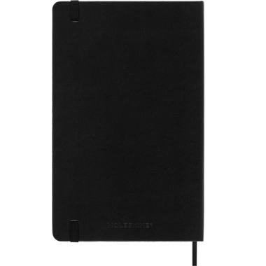 MOLESKINE Agenda settimanale note 25/26 8056999275396 18M foderato HC nero 13x21cm