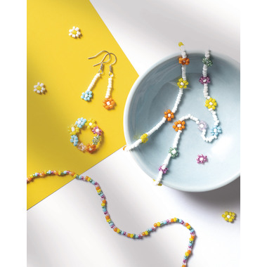 FOLIA Rocailles-Perlen-Set 12907 Bunt