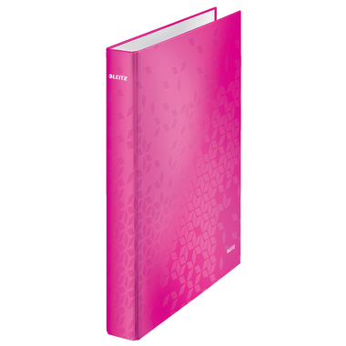 LEITZ Ringbuch WOW 4cm 42410023 2 Ringe pink A4+