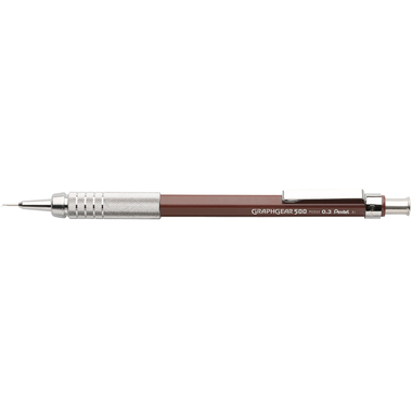 PENTEL Druckbleistift Graphgear 0,3mm PG523-EX braun