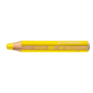 STABILO Matita colorata Woody 3 in 1 880/205 giallo